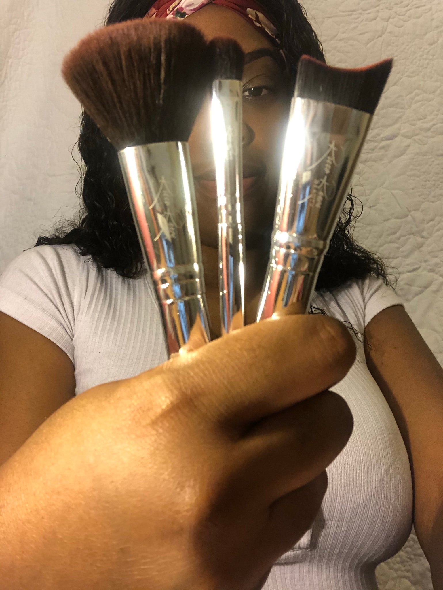 Sophisticated Silver 7 Piece Makeup Brush Set – Ricca Reene Beauty